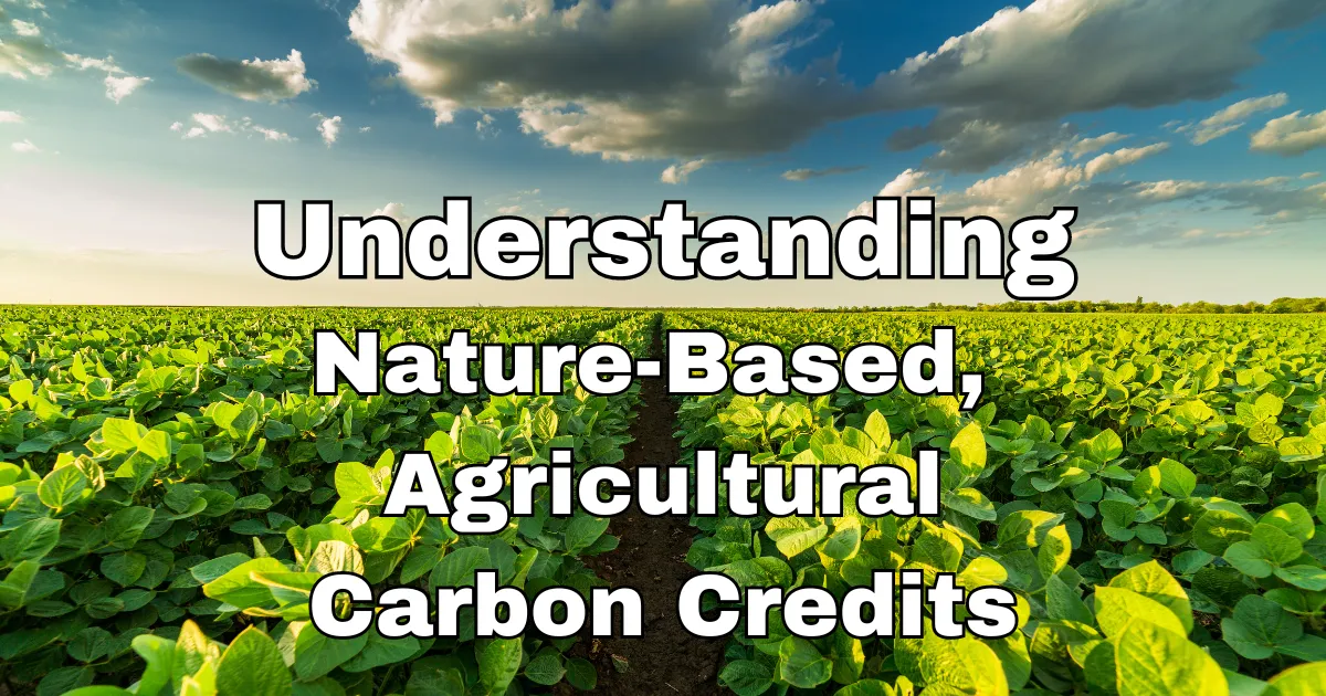 Agricultural Carbon Credits